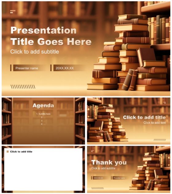 棕色3D风大学生就业发展报告PPT主题模板