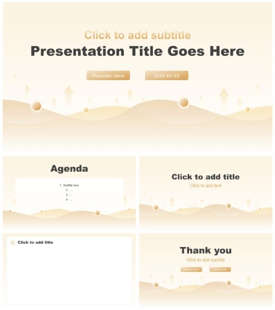 黄色简约风寒假社会实践调研报告通用PPT主题模板