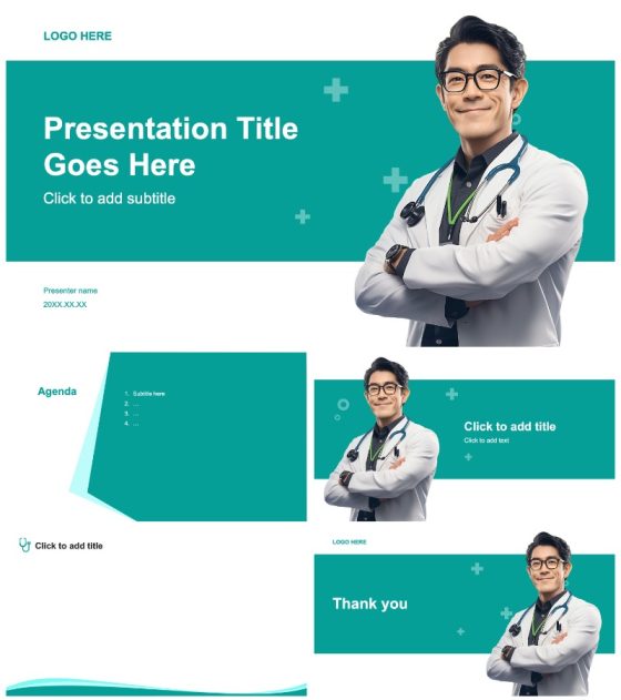 绿色医学临床试验研究报告PPT主题