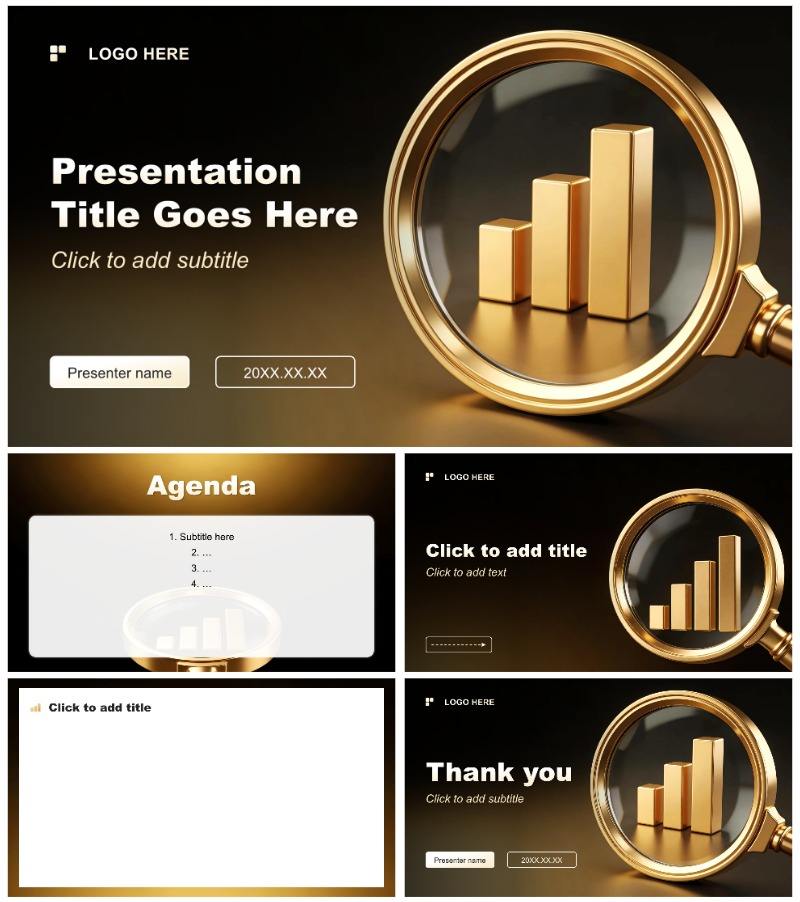 黑金商务风寒假社会实践调研报告PPT主题模板