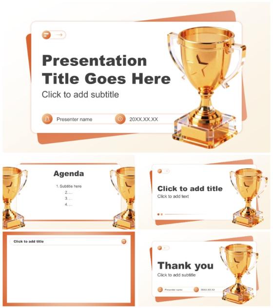 低饱和红色简约风创新创业项目汇报PPT主题模板