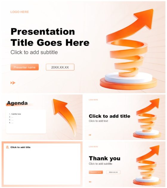 橙色商务风国家安全教育日企业安全培训PPT主题模板