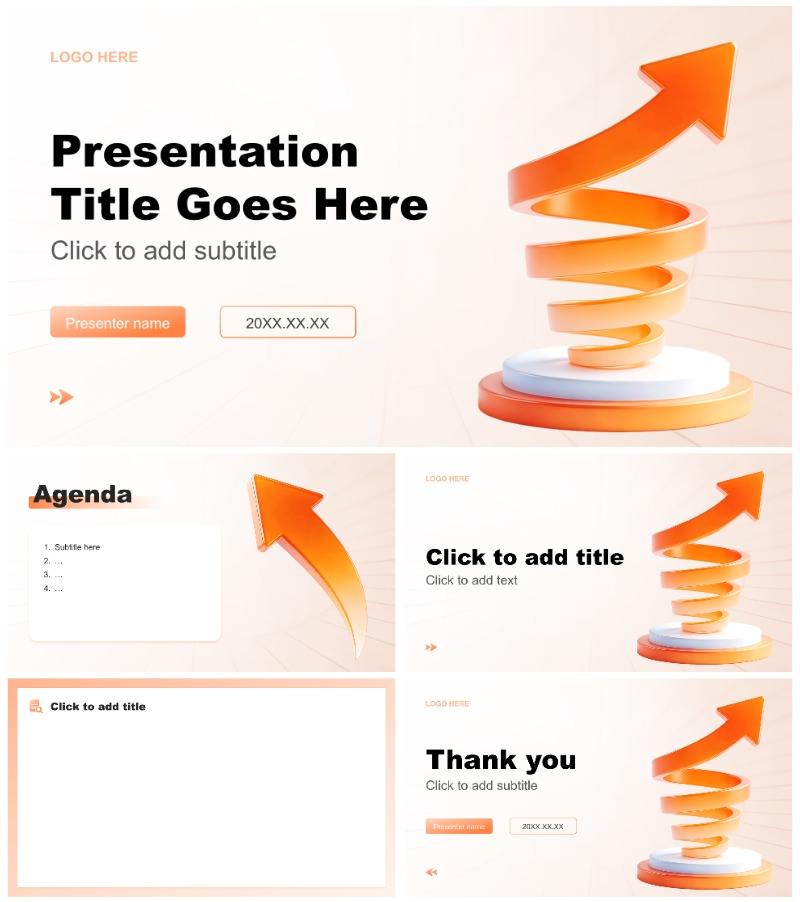 橙色商务风国家安全教育日企业安全培训PPT主题模板