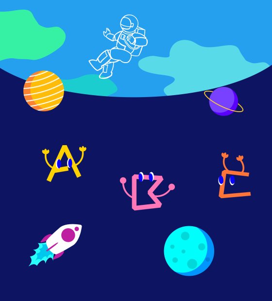 手绘卡通星球大战元素