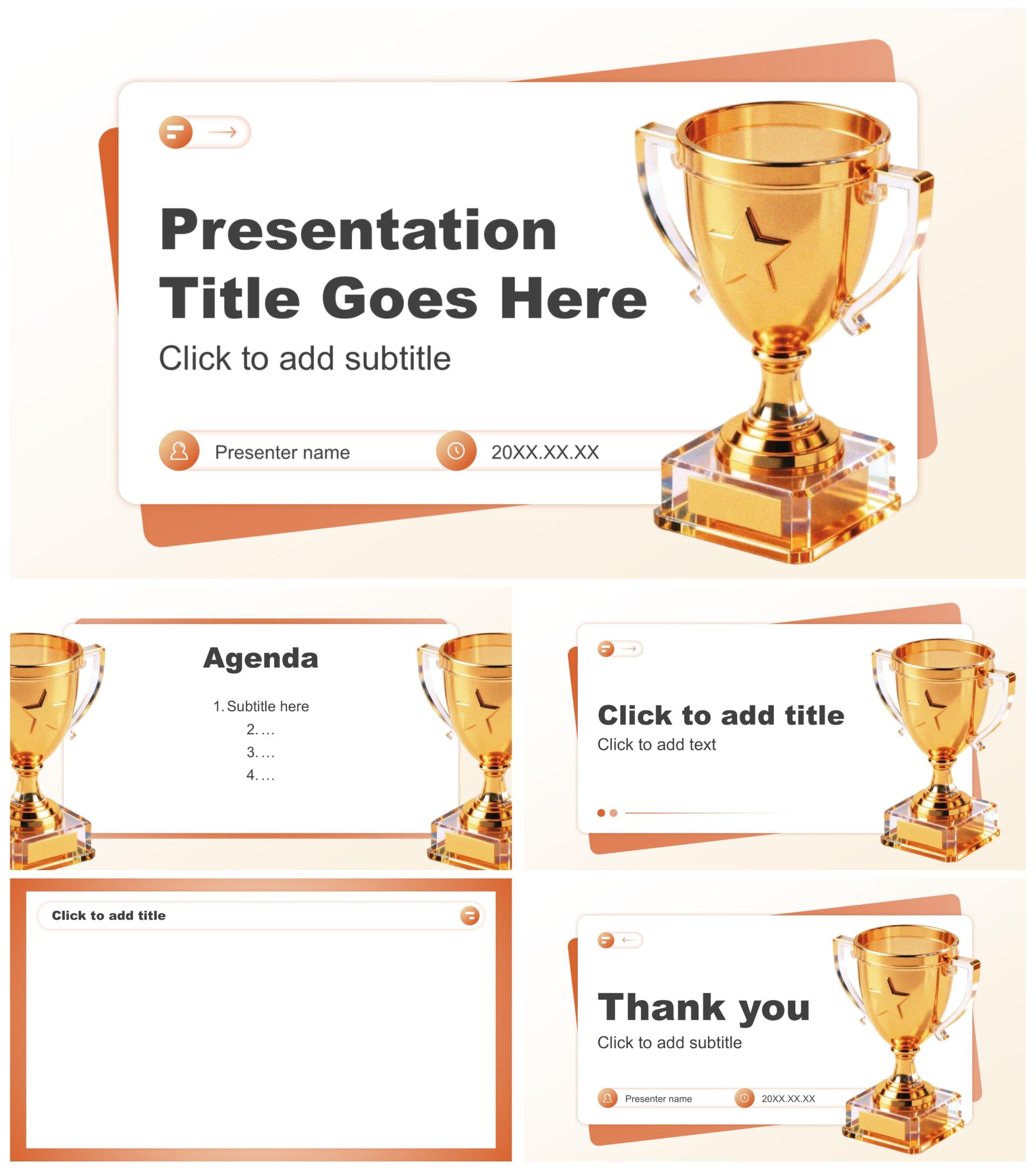 低饱和红色简约风创新创业项目汇报PPT主题模板