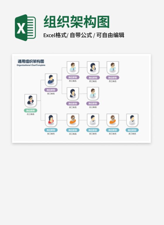 通用人像组织架构图