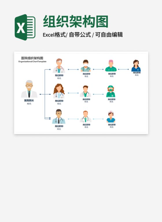 简易医院组织架构图
