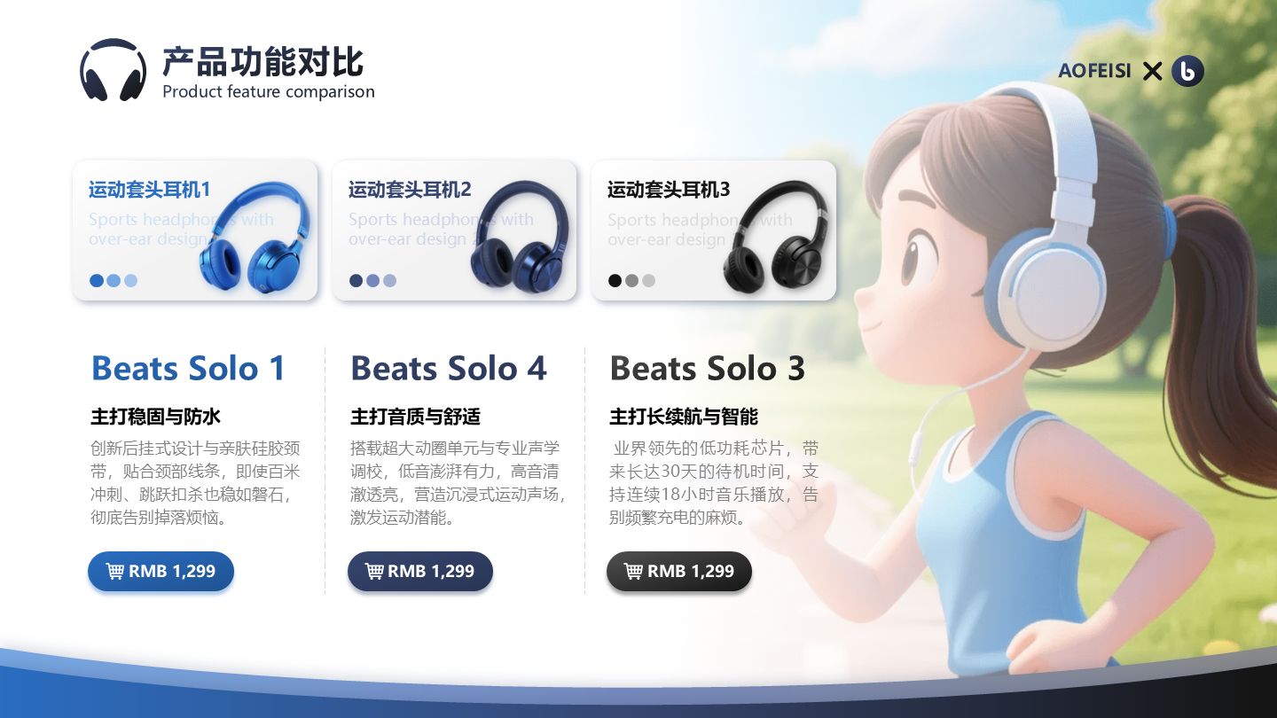 蓝色实景商务风产品介绍内容页PPT单页