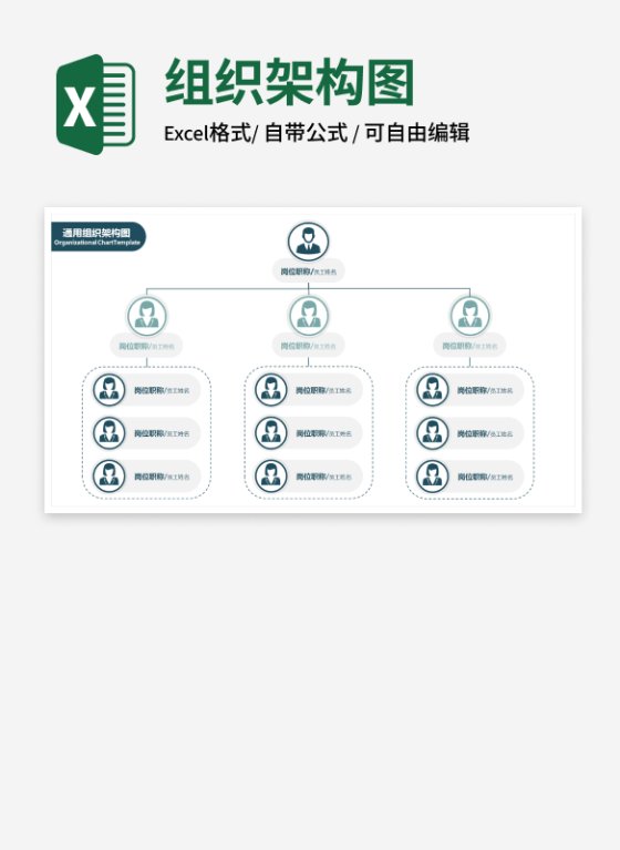 绿色公司组织架构图