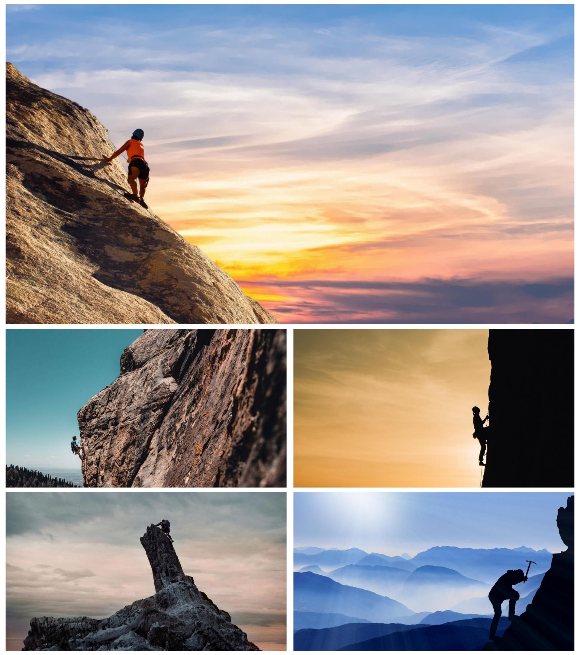 攀登高峰-勇于攀登高峰励志激励摄影图海报在线图片制作-图怪兽