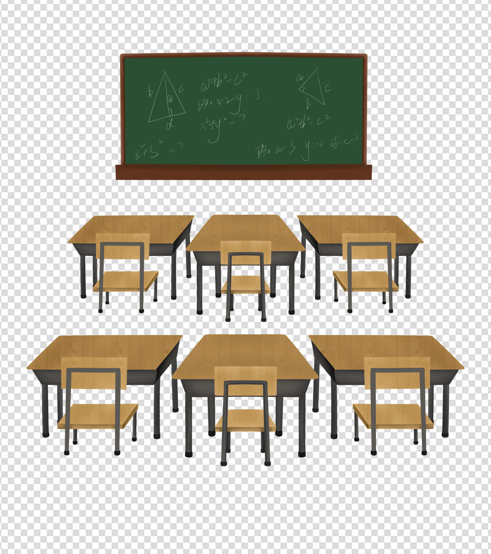 400x400pt_教室桌椅元素