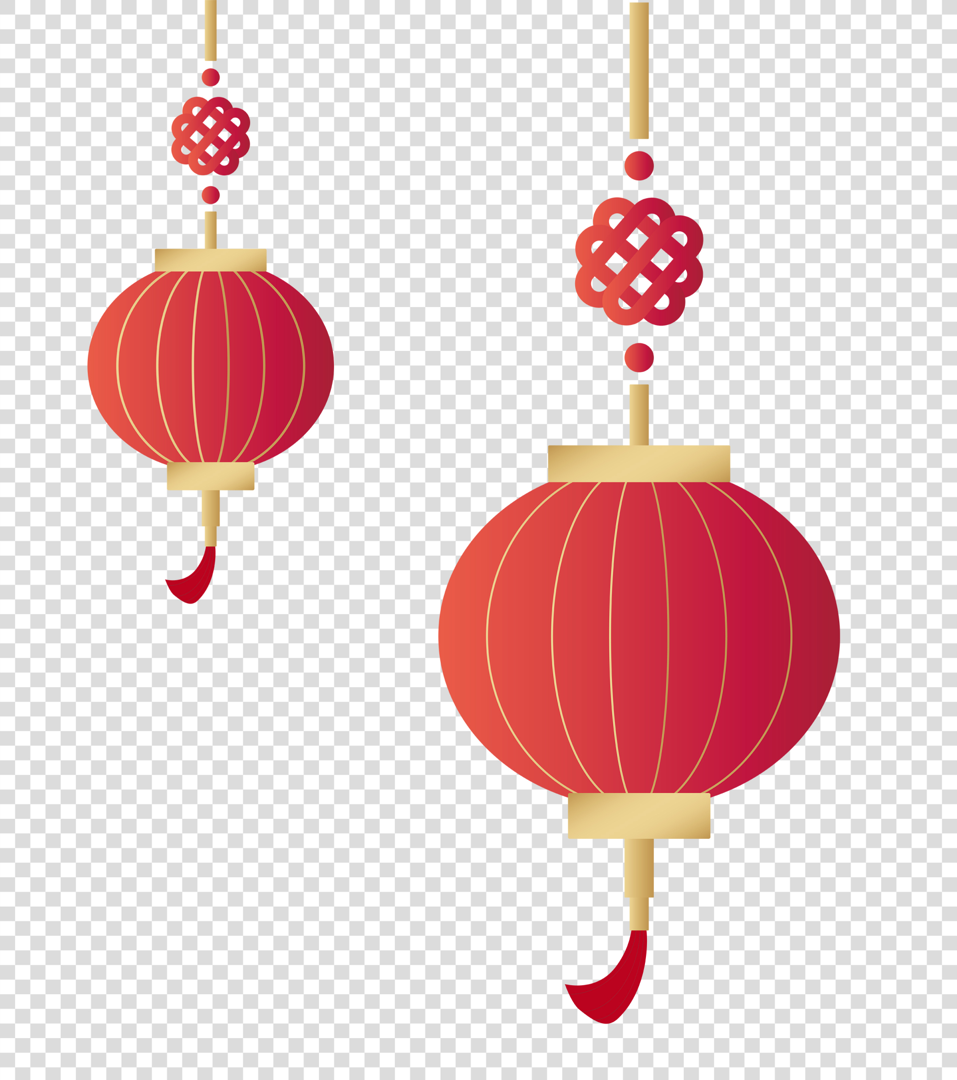中国节日红灯笼 可牛办公