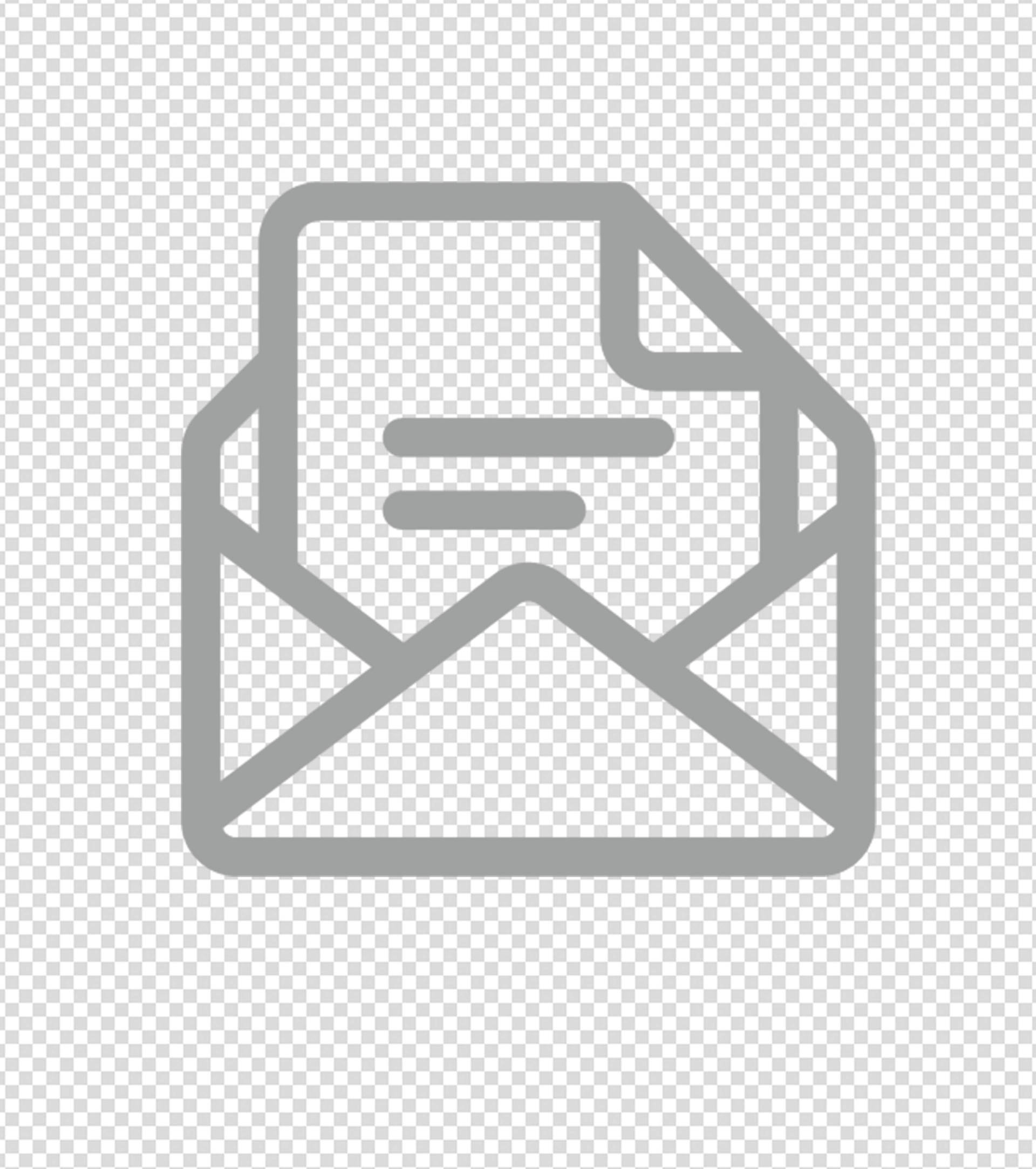灰色信息文件图标