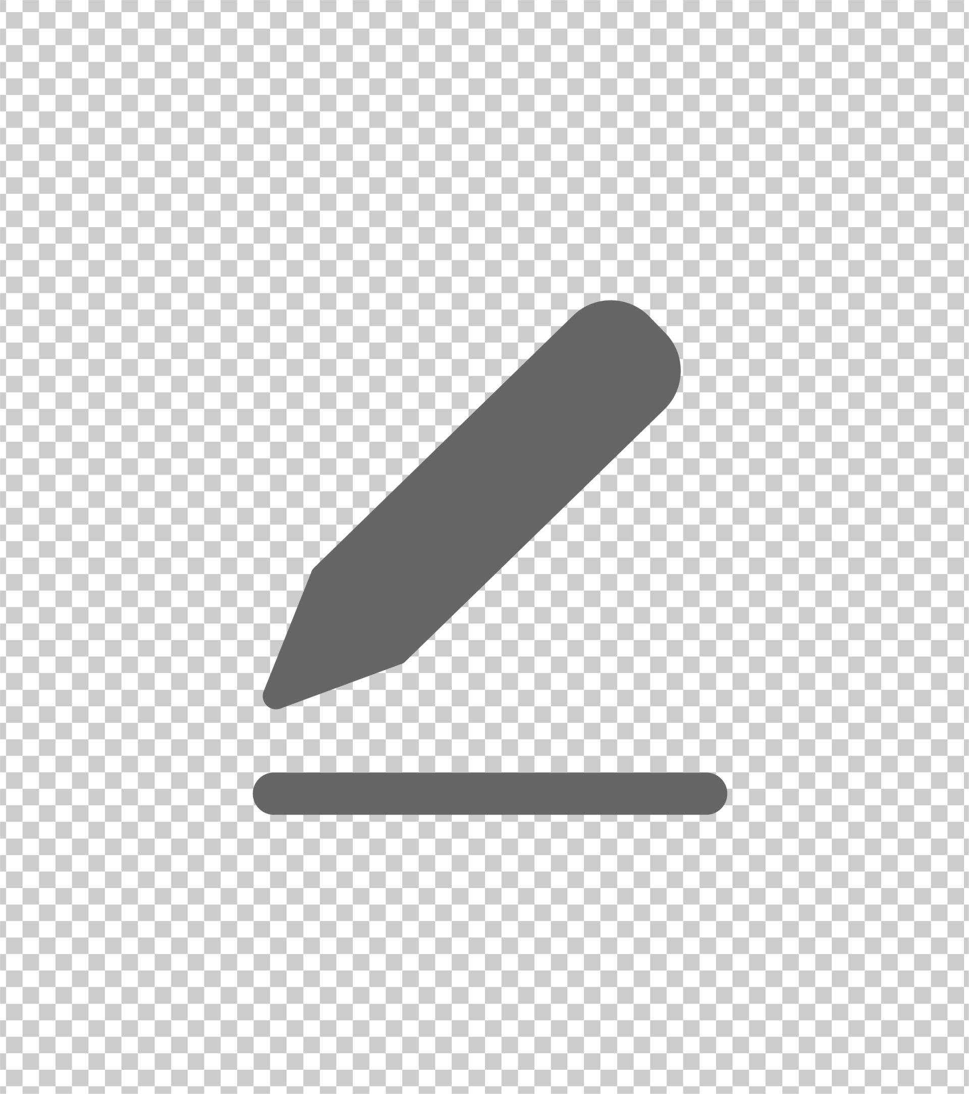 用笔签字图标