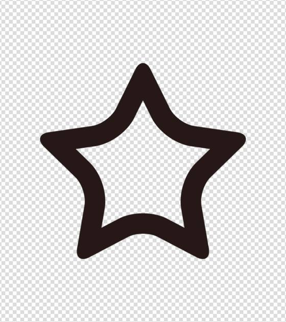 五角星收藏标志