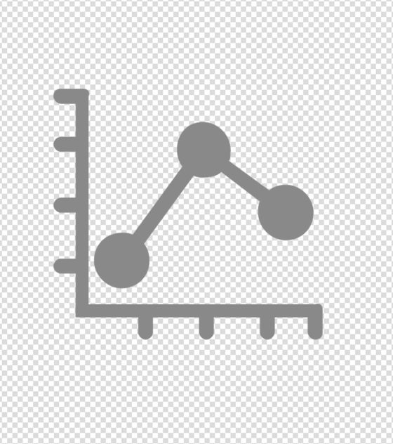 灰色数据变化图标