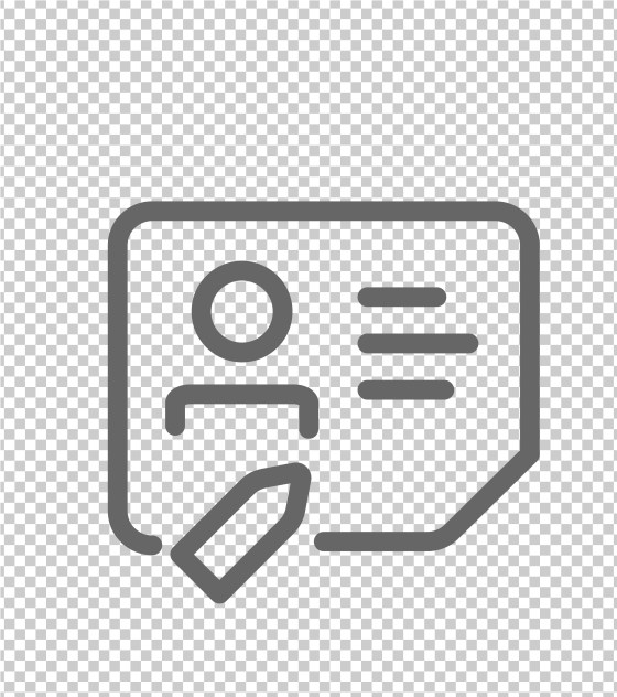 简历人物介绍图标