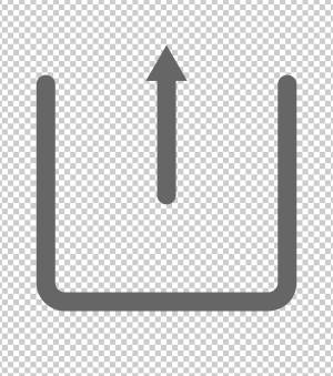 向上看指示图标