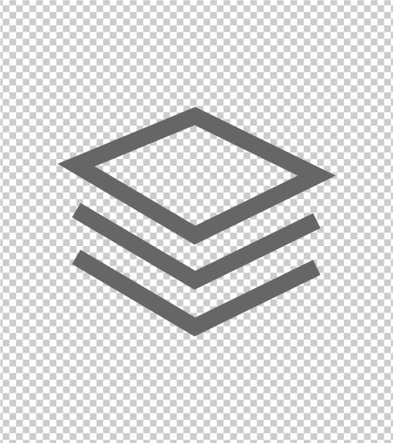 简约一叠文件图标