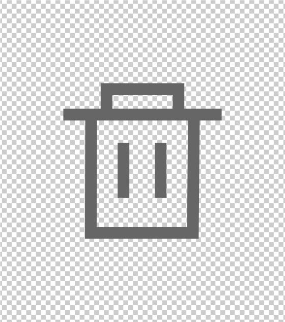 垃圾箱回收站标志