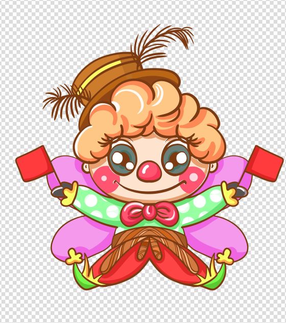 卡通愚人节元素