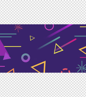 紫色几何创意PPT背景模板