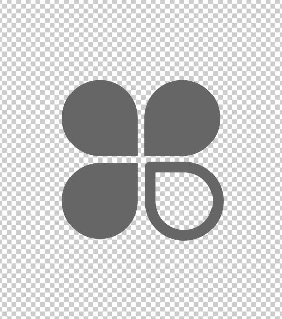花瓣四分之一图标总结