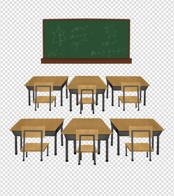 400x400pt_教室桌椅元素