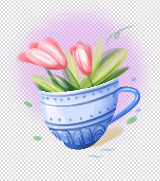 感恩节一杯插花